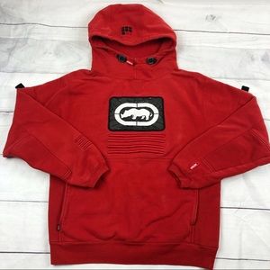 Ecko Very Rare Preservation Bondage Hoodie Red